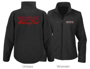 Norfolk fencing club jacket
