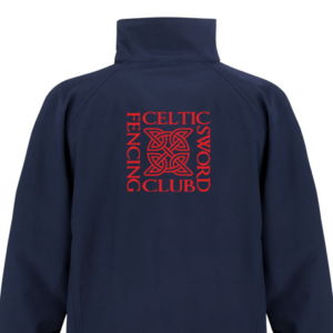 Celtic Sword Softshell back logo
