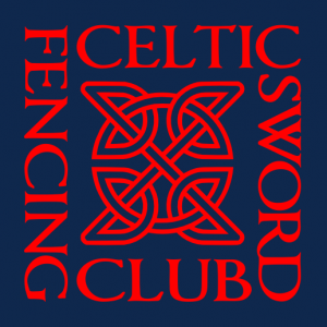 Celtic sword fencing club logo