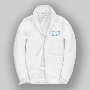 Epee club jacket in white