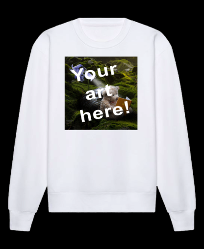 Art print sweatshirt